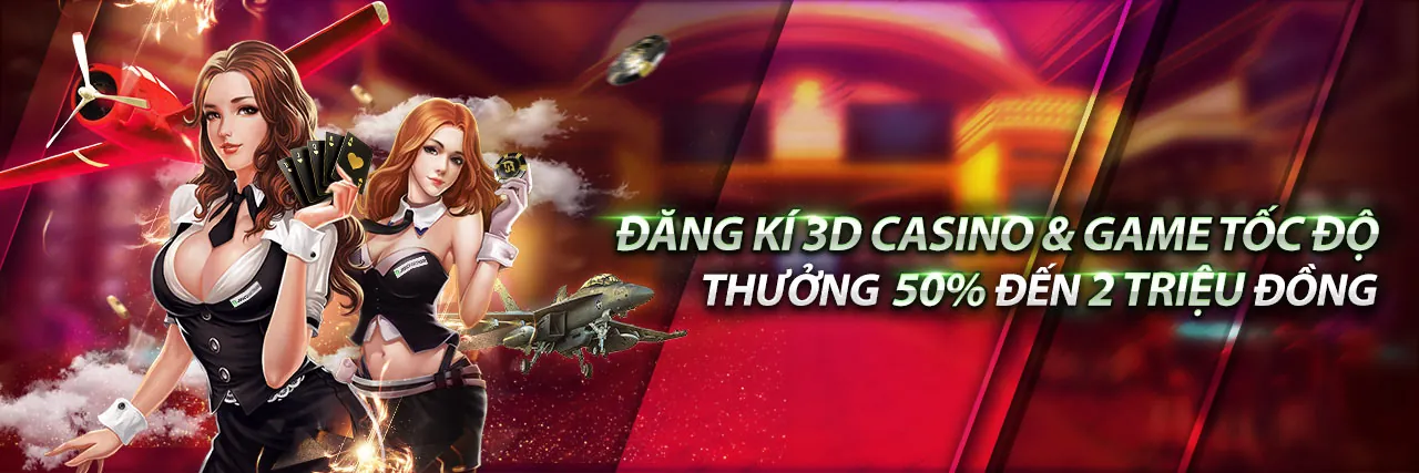 Banner khuyến mãi casino